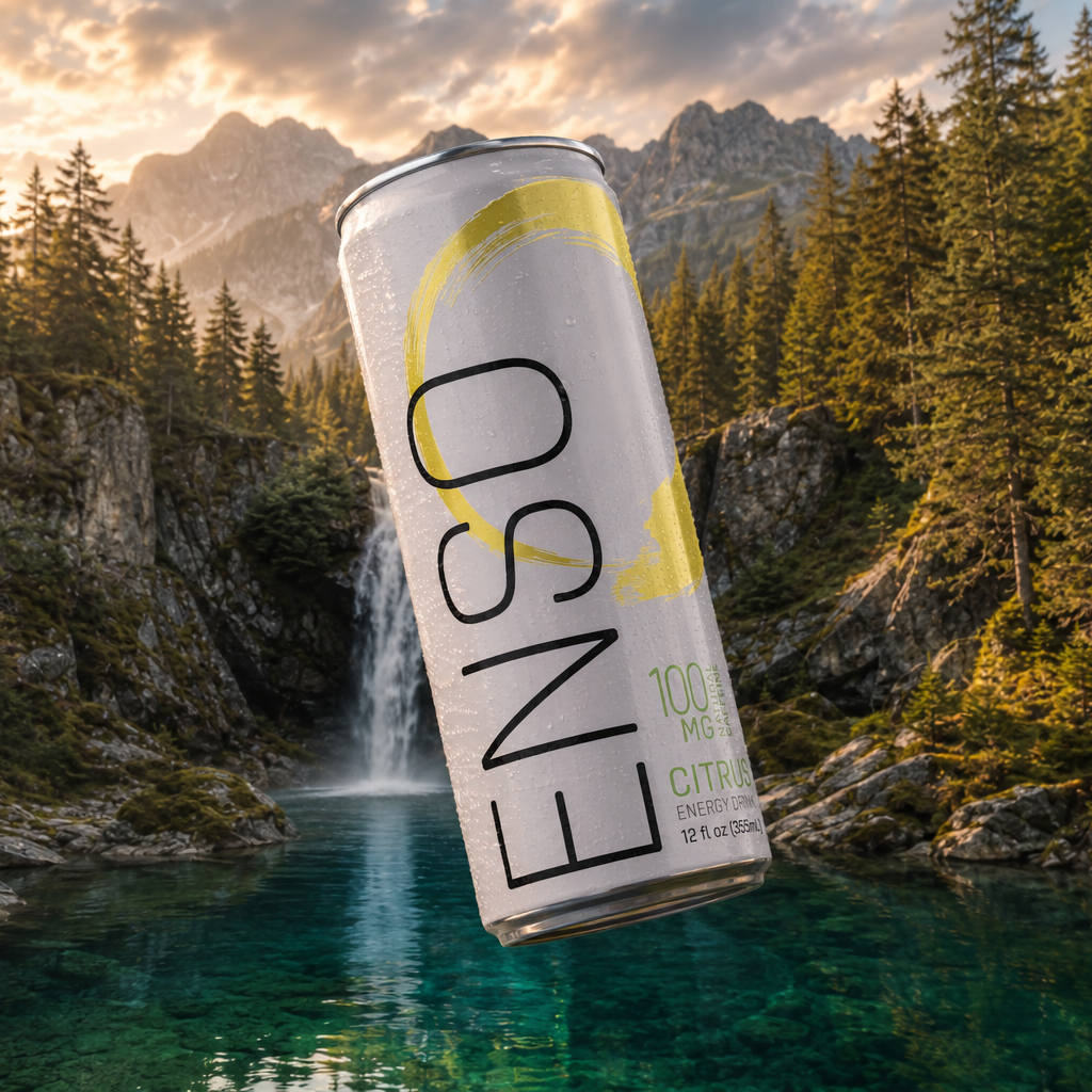 ENSO Energy citrus can packaging